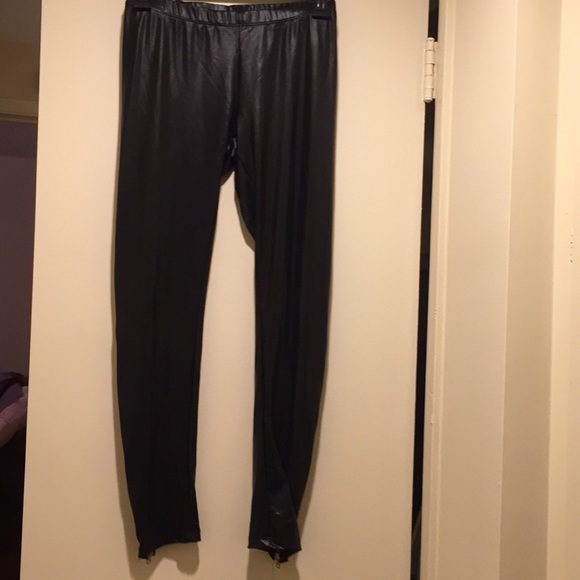 Tiffany Alana Pants - Tiffany Alana pleather leggings Tiffany Alana Pants - Tiffany Alana pleather leggings